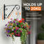 Ensemble de 2 pièces murales en métal à motif à volutes de 12 po Gardenized-301564824