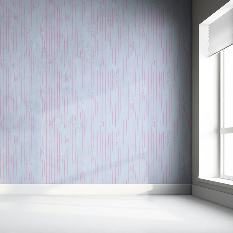 Jaser 10m x 52cm Matte Wallpaper Roll, Light Blue