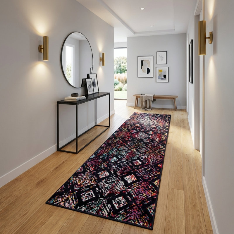 Tapis Ivy Daijanay, Tapis de couloir 2 pi 7 po x 10 pi