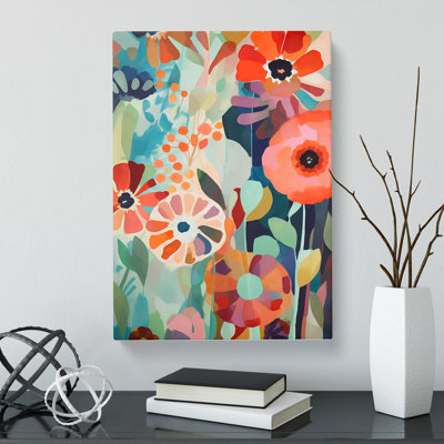 Audu Flowers Orphism Vol.4 - Wrapped Canvas
