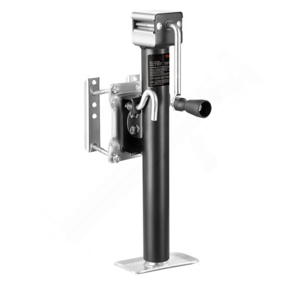 Trailer Jack Bolt-On Trailer Tongue Jack 2500 Lbs Dynamic Load 15" Travel