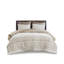 Ensemble d'édredon en coton 3 pièces avec capitonnage-117492996-117492997