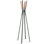 Splash Freestanding Steel Coat Rack