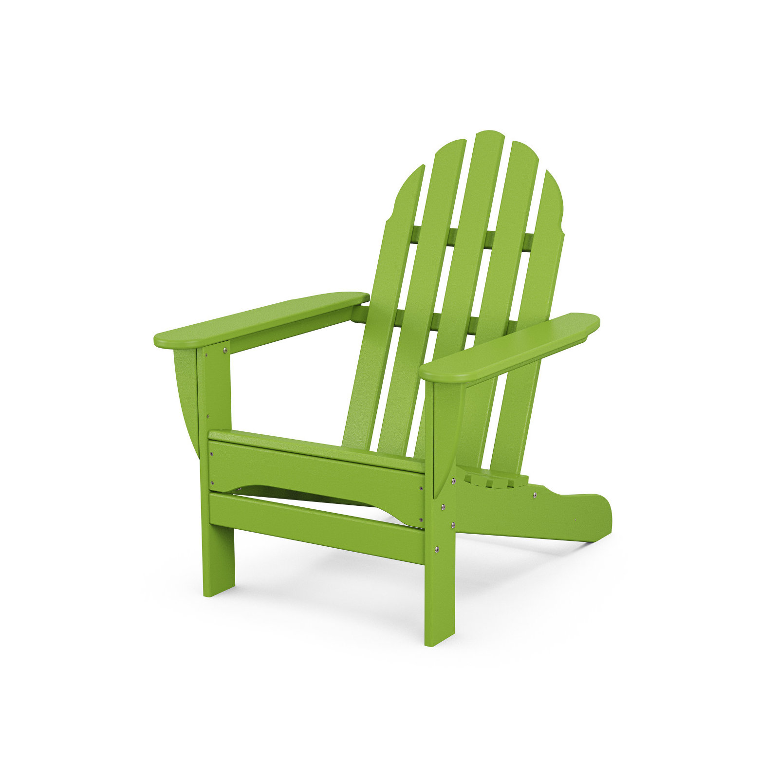POLYWOOD Classic Adirondack Chair, Lime