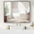 Rafuse Accent Mirror High-Strength Tempered Glass and Aluminum Alloy Framed French Cleat Mounted Wall & Bathroom Mirror 3-Year Warranty-1831677968-1831677972