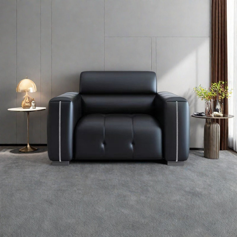 Chaise d'appoint élégante, moderne et confortable