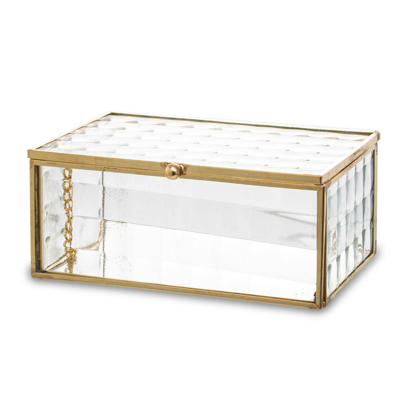 Glass Jewelery Box +