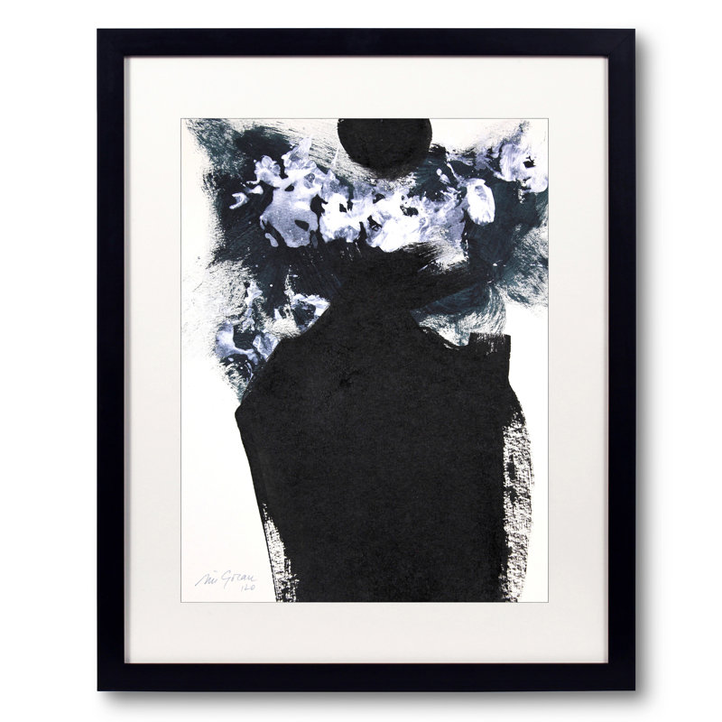 La figure en mouvement n ° 3 par Simona Gocan, 20" H x 16" W
