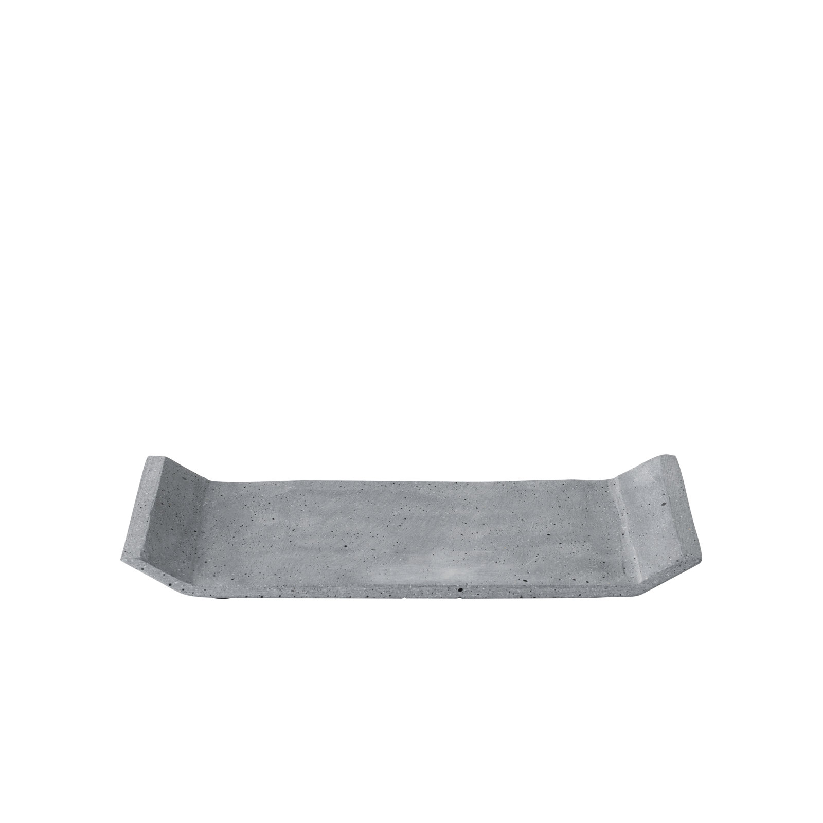 Blomus Decorative Tray, Dark Gray, 0.98" H x 11.81" W x 7.87" D
