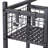 Support de sport en acier multi-usage autoportant