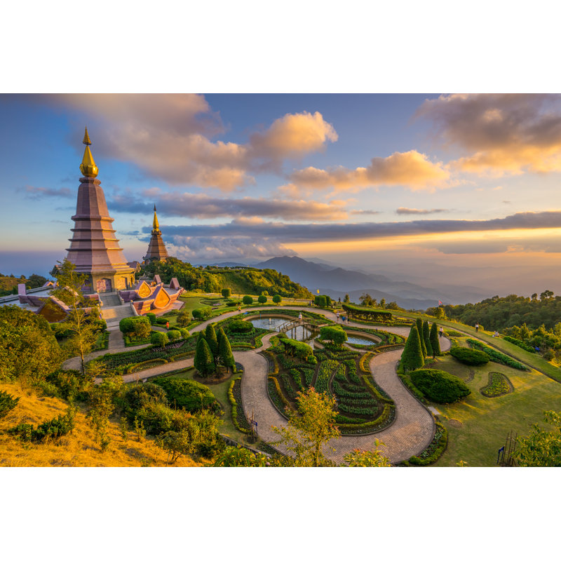 Doi Inthanon by Naihei - Wrapped Canvas Print, 30cm H x 46cm W