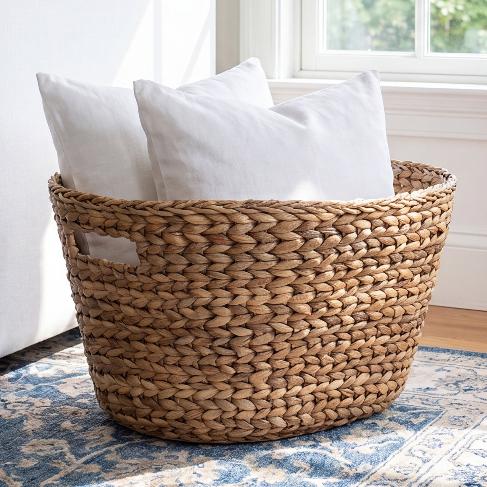 Wicker Decorative Basket - Set of 4