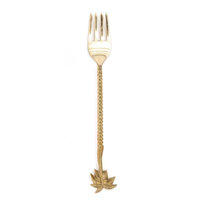 Amalea Brass Dinner Fork