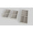 Sleek Grey Vanity Table With LED Lights, Flip-Top Mirror And 2 Drawers, Jewelry Storage For Women Dressing-1402751375