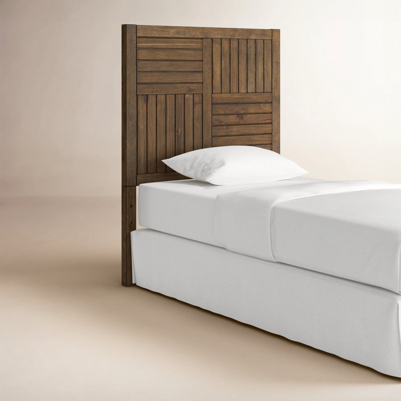 Cotswald Solid Wood Panel Headboard, Tree House Brown, Full/Double