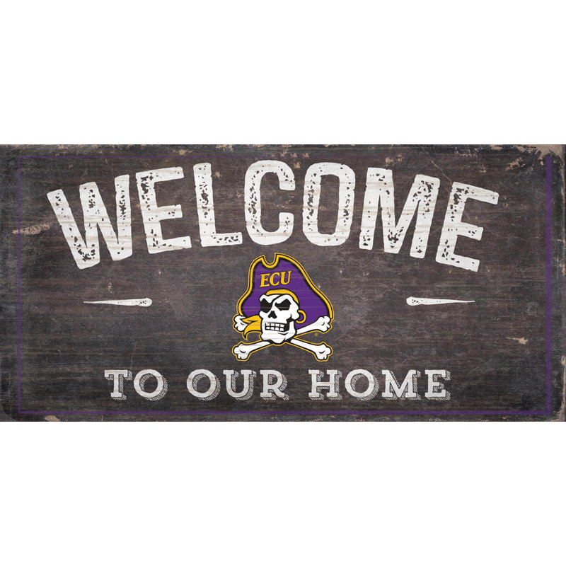 Décoration murale ncaa welcome, Pirates d'East Carolina