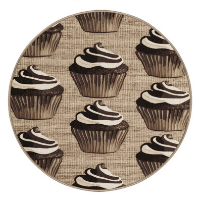  Washable Hostess cupcakes Desserts Area Rug
