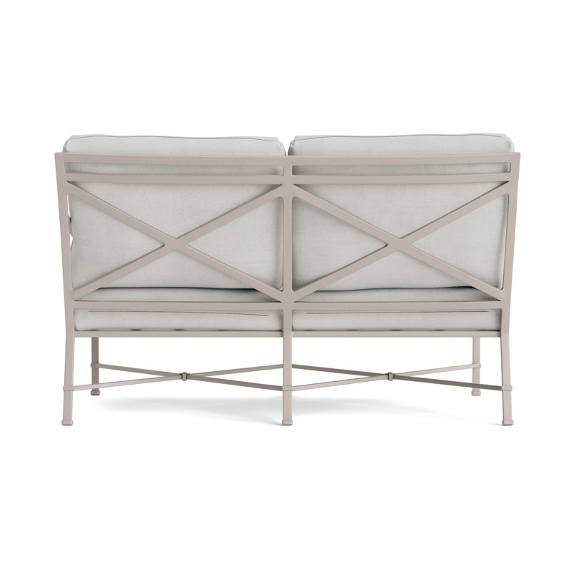 Venetian Outdoor 2 - Seat Loveseat, Fusion Dove, Dove