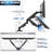 VIVO Mechanical Spring Dual Monitor Desk Mount (STAND-V002O)