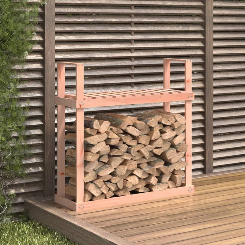 110cm W Solid Wood Log Rack