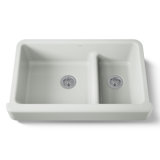 Whitehaven® 36" L x 22" W Double Basin Farmhouse/Apron Kitchen Sink