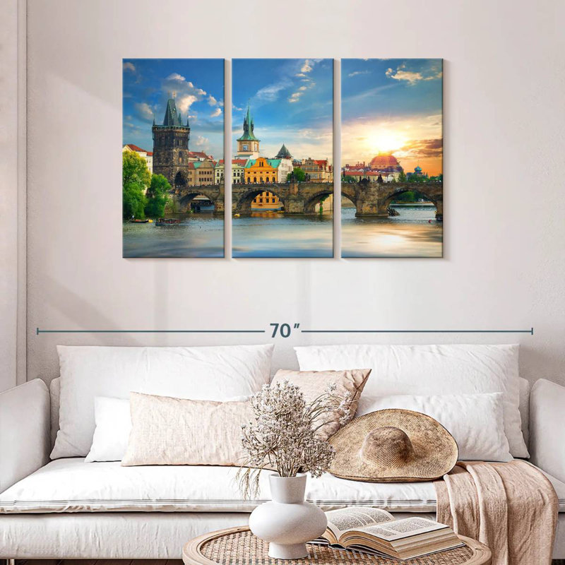 Lilie Charles Bridge, 28" H x 45" W