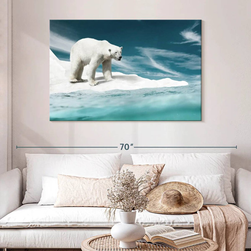 Brampt Ice Bear, 32" H x 48" W