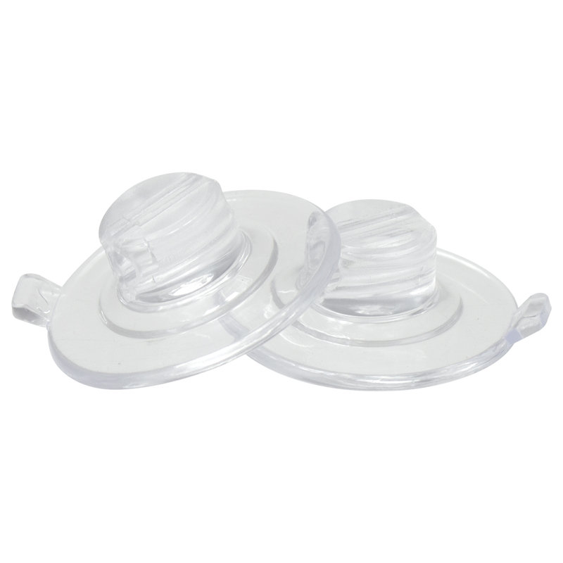 Clear Plastic Suction Cup Light Clips for Outdoor LED Lights