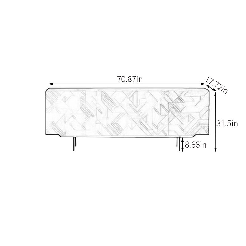 70.87'' Sideboard