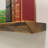 Nechemya 52In. Hard Wood Floating Shelf - Walnut-102933990-102933989