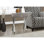 Table d'appoint, côté, bout, table de chevet, lampe, tiroir de rangement, salon, chambre à coucher, stratifié, contemporain, moderne