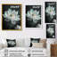 «White Crystal Lotus Garden Oasis», art mural Lotus-649934951-649934948