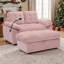 Fauteuil inclinable double Dream Team avec repose-pieds de rangement et charge USB - Repos sans effort redéfini-1552584788