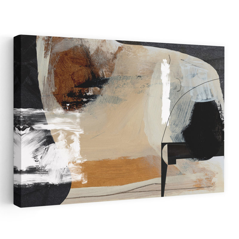 Art contemporain contemporain abstrait, H 24 po x l 16 po