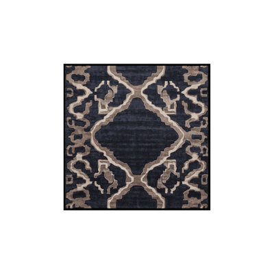 Machine Washable Gray Area Rug