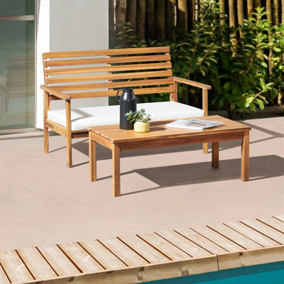 Acacia 2 - Person Patio Conversation Set with Cushions