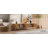 70Inch Modern TV Stand With Rattan Doors For Tvs Up To 80"