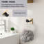 Ensemble de quincaillerie de salle de bain murale carrée-68600987
