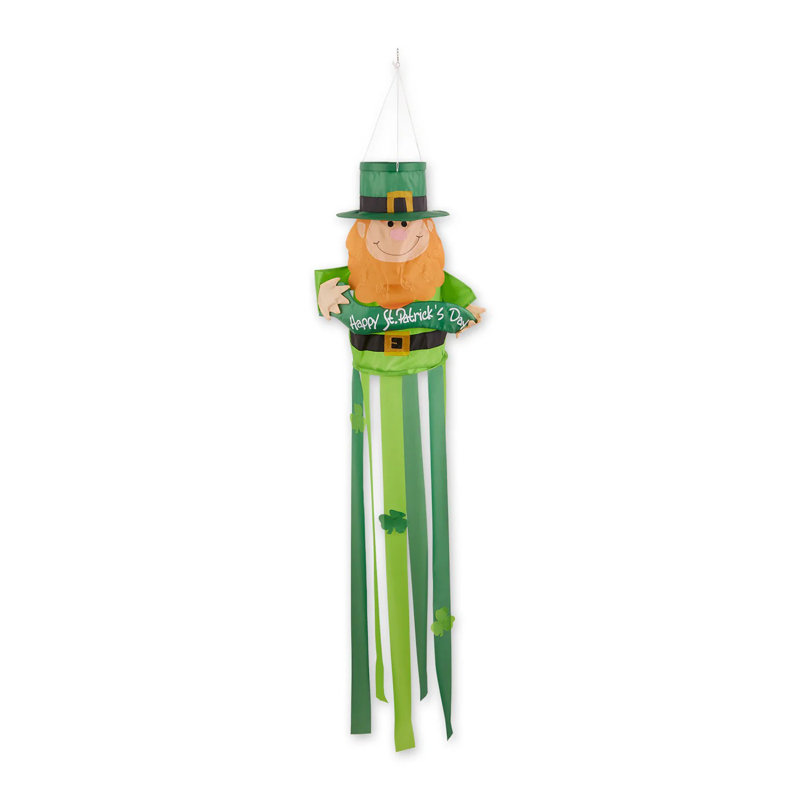 Leprechaun Windsock | St. Patrick's Day Hanging Decor
