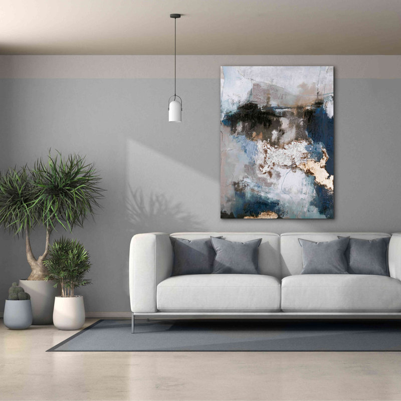«Waterfall» par Design Fabrikken, estampe numérique sur toile, H 54 po x l 40 po x P 1,5 po