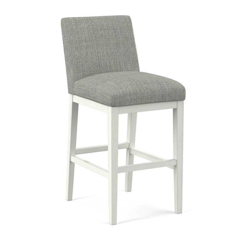 Upholstered Stool, 61643-61, White