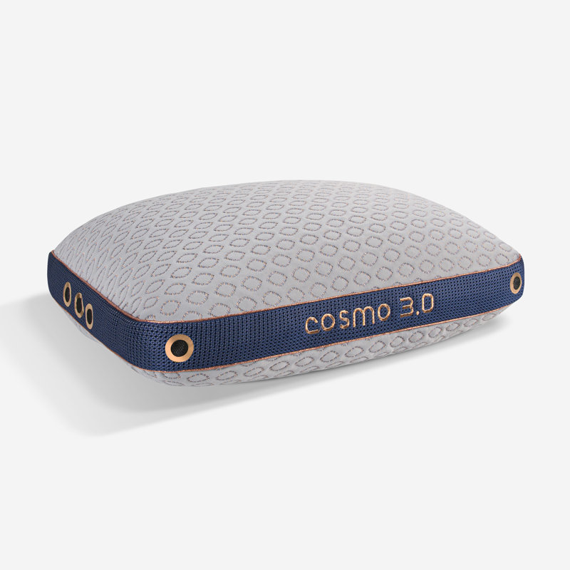 Bedgear Cosmo Performance Pillow - Medium Firm Support Pillow for Warm/Hot Sleepers, 3.0