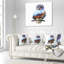 Coussin Owl Double Exposure - Animal-29598517-29598513
