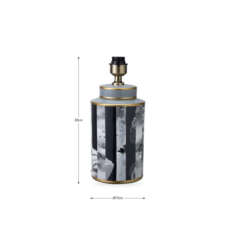 Aamnah Ceramic Lamp Base Lamp