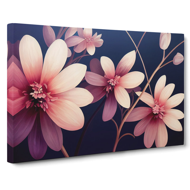 Ravishing Flowers - Wrapped Canvas, 50cm H x 76cm W x 3cm D