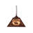 Rustic Lodge 2 - Light Rust Single Pendant