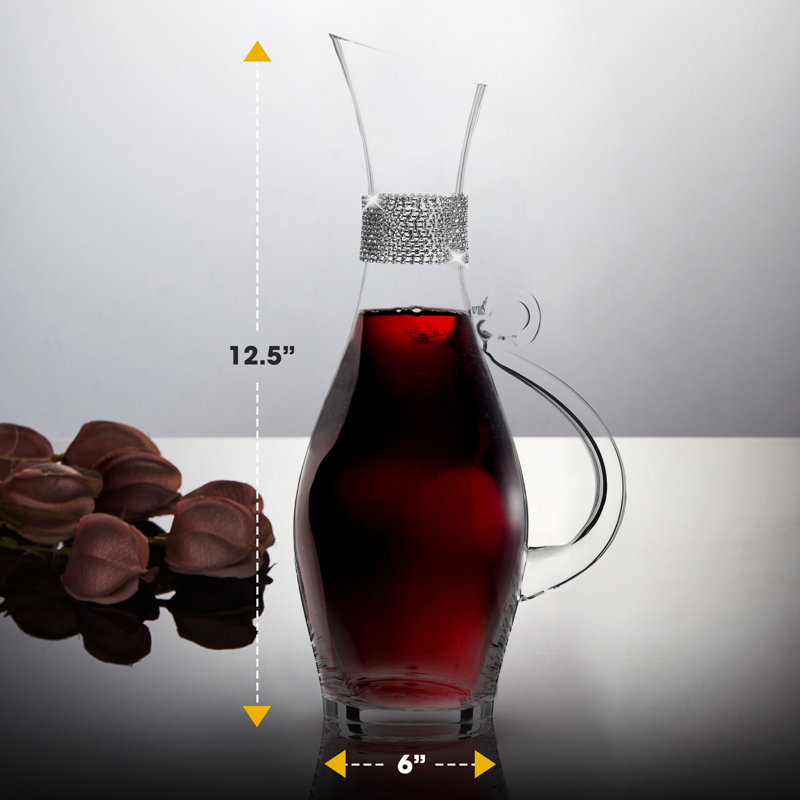 Corvese 40 oz Carafe à vin, Argent