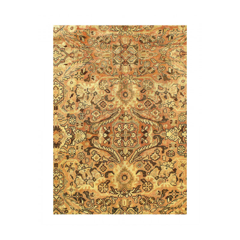Rust Persian Antique Mahal 10'3'X 13'5"