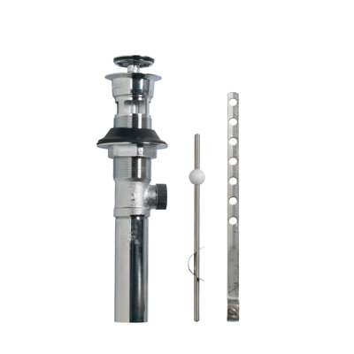 Drain escamotable de lavabo de salle de bain 1,5 "avec trop-plein