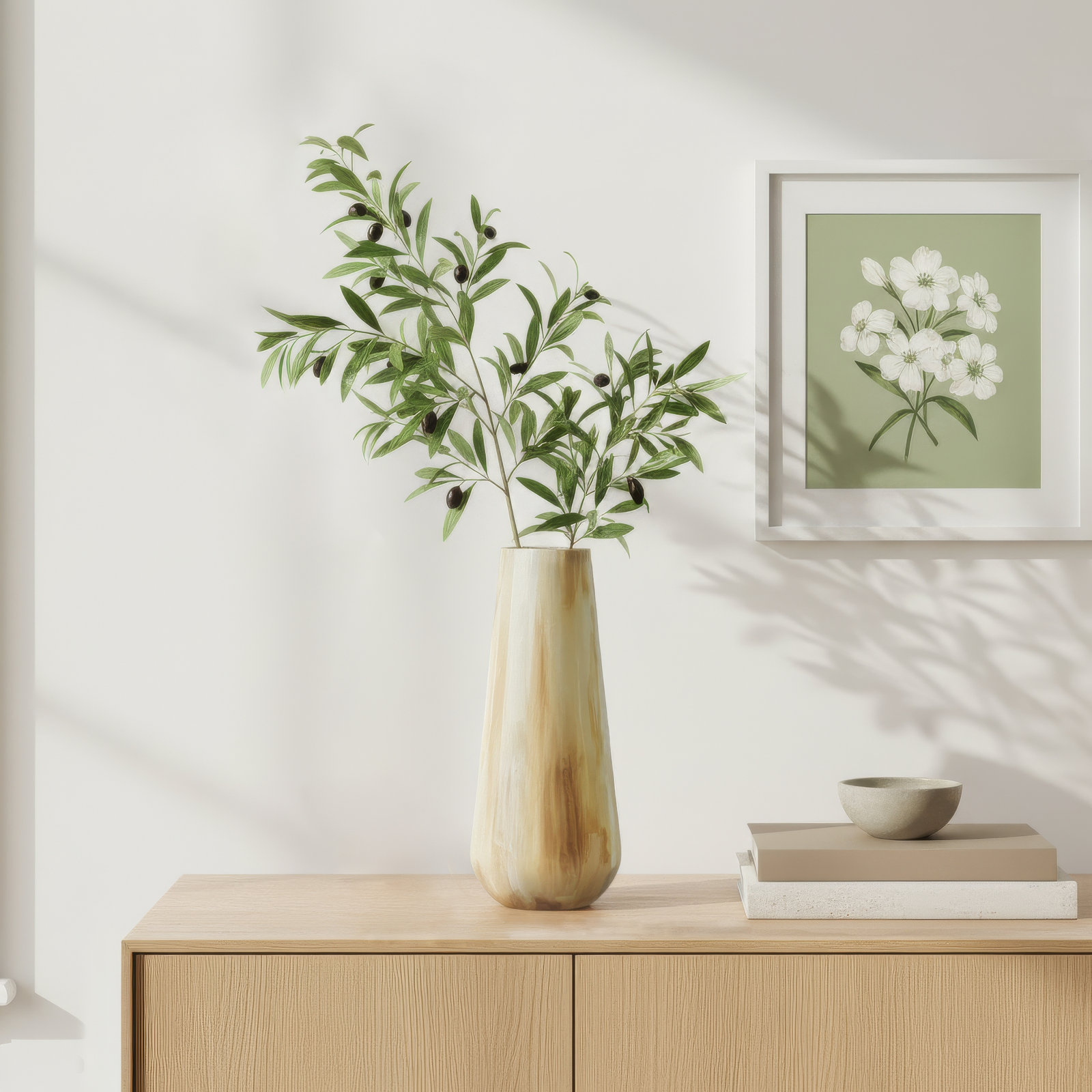 Eytan Metal Table Vase, 18" H x 8" W x 8" D